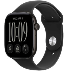 Apple Watch S12 46mm Black, Black Sport Band (M/L)