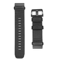 Ремінець для годинника Garmin - QuickFit 26mm, Hemsut Nylon Sports Wrist, Black