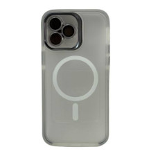 Чохол для iPhone 15 Pro Max - Cutana Matte with Camera Protection MagSafe, White