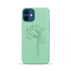 Чохол для iPhone 12/12 Pro - Pump Silicone Minimalistic, Bloom Flower