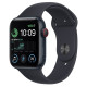 Apple Watch SE (2Gen) 40mm Midnight, White Sport Band (2022) LTE