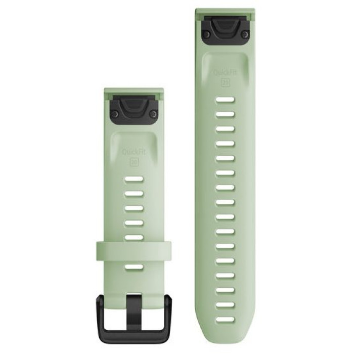 Ремінець для годинника Garmin - QuickFit 20mm, Silicone Band, Mint