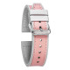 Ремінець для годинника Garmin - Quick Release 22mm, Hemsut Cowhide And Silicone, Pink Gray
