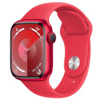 Apple Watch S9 41mm Red, Red Sport Band (S/M)