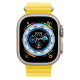 Apple Watch Ultra Titanium, Yellow Ocean Band (One Size), LTE Вживаний (б/в)