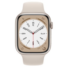Apple Watch S8 41mm Starlight, Starlight Sport Band LTE Як новий