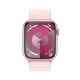 Apple Watch S9 45mm Pink, Light Pink Sport Loop