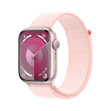 Apple Watch S9 45mm Pink, Light Pink Sport Loop