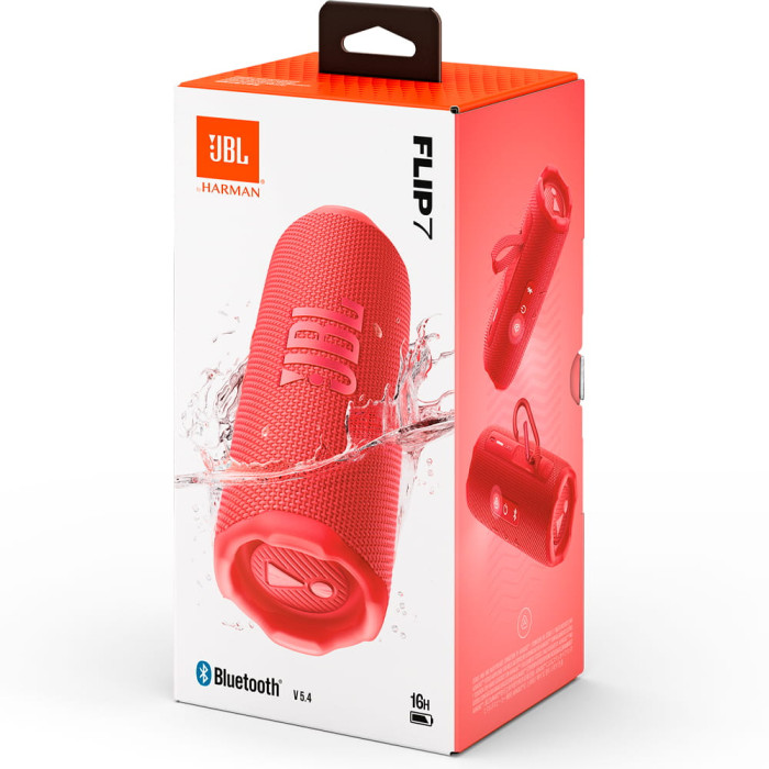 Портативна колонка JBL Flip 7 Red