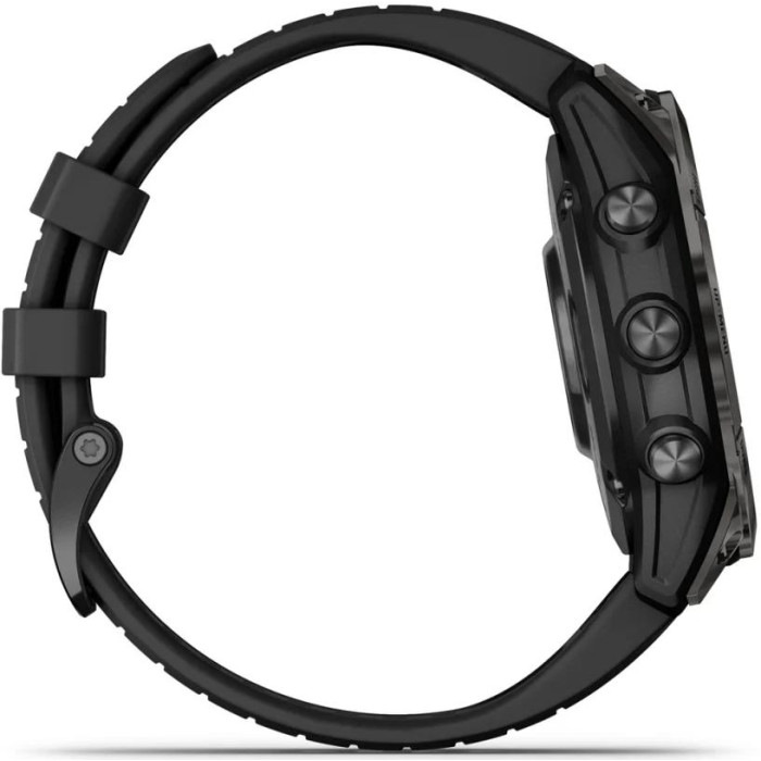 Смарт-годинник Garmin Epix Pro (Gen 2) Sapphire AMOLED 51mm Carb Gray DLC Tit w.Black Вживаний (б/в)