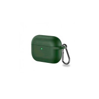 Чохол для Apple AirPods 3 - Devia Naked Silicone with Loophole Series, Green