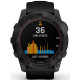 Смарт-годинник Garmin Fenix 7X Sapphire Solar Carbon Gray DLC Titanium with Black Band Вживаний