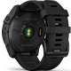 Смарт-годинник Garmin Fenix 7X Sapphire Solar Carbon Gray DLC Titanium with Black Band Вживаний
