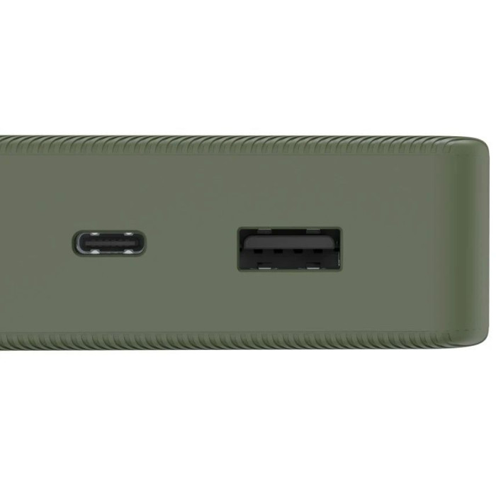 Додатковий аккумулятор Hama 20000mAh USB-C USB-A Green
