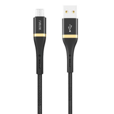 Кабель WIWU Elite Data Cable USB to Micro 1.2m Black