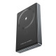 Додатковий аккумулятор Choetech 10000mAh Ultra-Thin Magnetic PD 20W Black