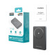 Додатковий аккумулятор Choetech 10000mAh Ultra-Thin Magnetic PD 20W Black