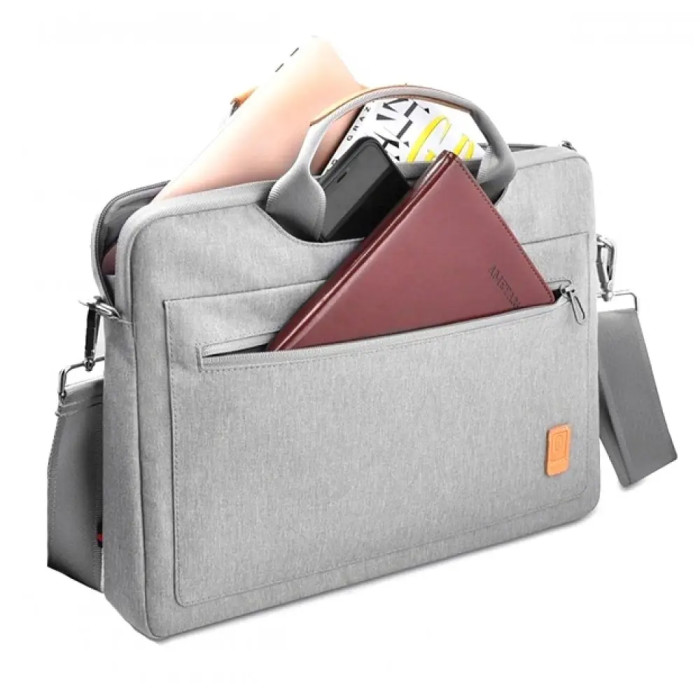 Сумка для Macbook 16 - WIWU Pioneer Shoulder Handbag, Grey