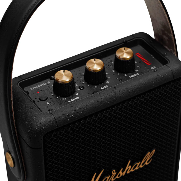 Портативна колонка Marshall Stockwell II Black and Brass (UA)