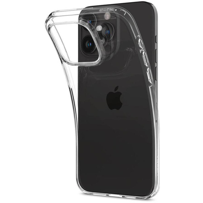 Чохол для iPhone 15 Pro - Spigen Crystal Flex, Crystal Clear