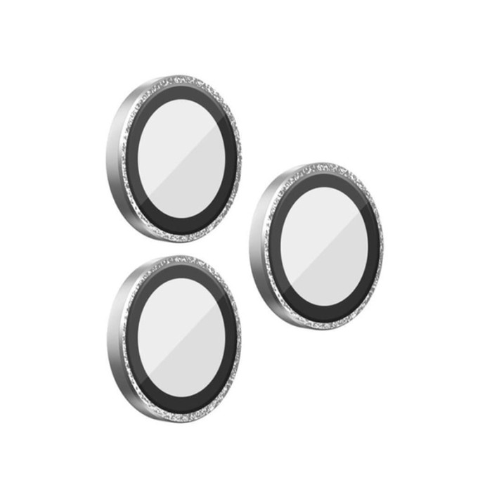 Захисне скло камери для iPhone 15 Pro/15 Pro Max/16 Pro/16 Pro Max - Blueo, Metal Frame, Golden