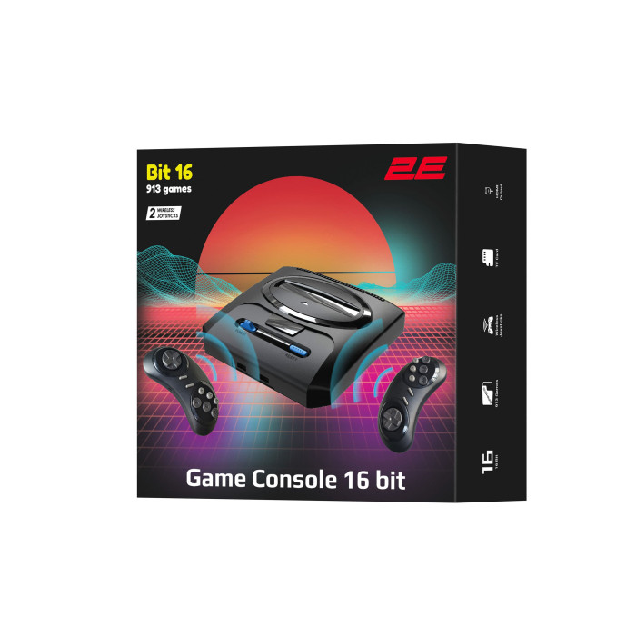 Ігрова консоль 2Е 16bit (913 ігор)
