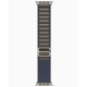 Apple Watch Ultra 2 Titanium, Blue Alpine Loop (Small), LTE