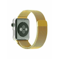 Ремінець для Apple Watch - 42/44/45/46/49mm, Milanese Loop, Gold (HC)