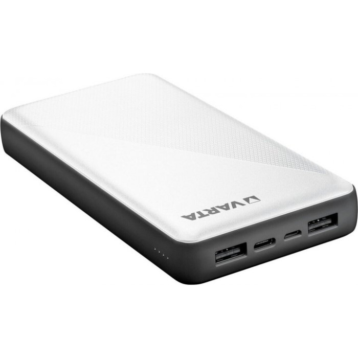 Додатковий аккумулятор Varta 20000mAh Power Bank Energy White