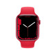 Apple Watch S7 45mm Red, Red Sport Band LTE Вживаний (б/в)
