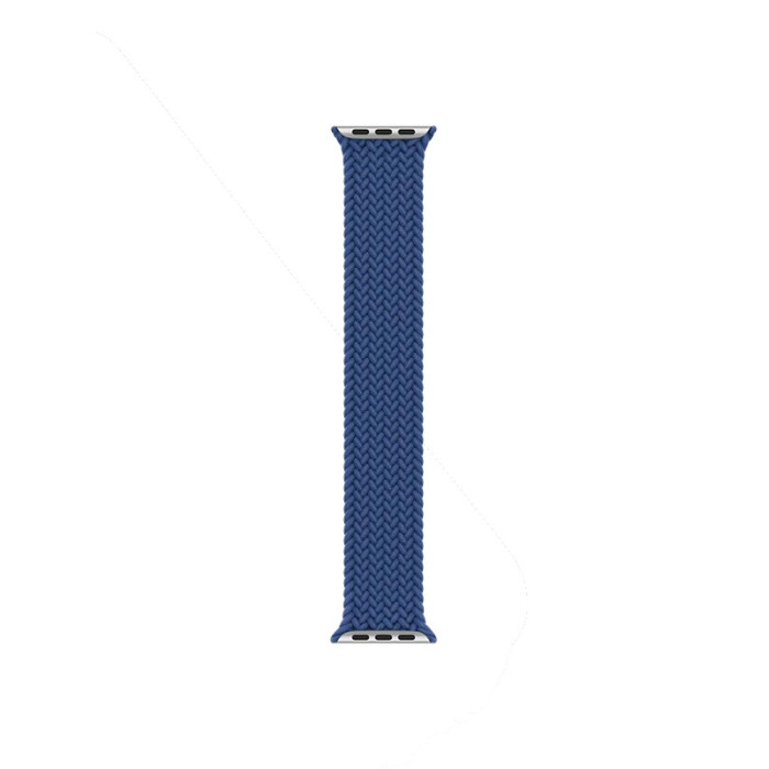 Ремінець для Apple Watch - 38/40/41mm, Braided Solo Loop, Atlantic Blue (S/130mm)