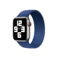 Ремінець для Apple Watch - 38/40/41mm, Braided Solo Loop, Atlantic Blue (S/130mm)