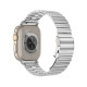 Ремінець для Apple Watch - 42/44/45/46/49mm, AmazingThing Titan Steel Band, Grey