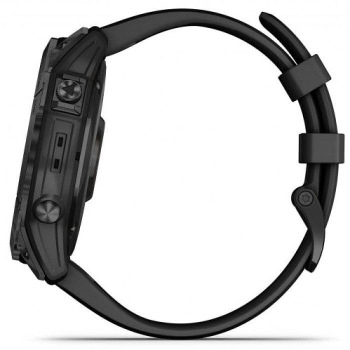 Смарт-годинник Garmin Fenix 7X Sapphire S. Black DLC Titanium w. Black Band Вживаний (б/в)