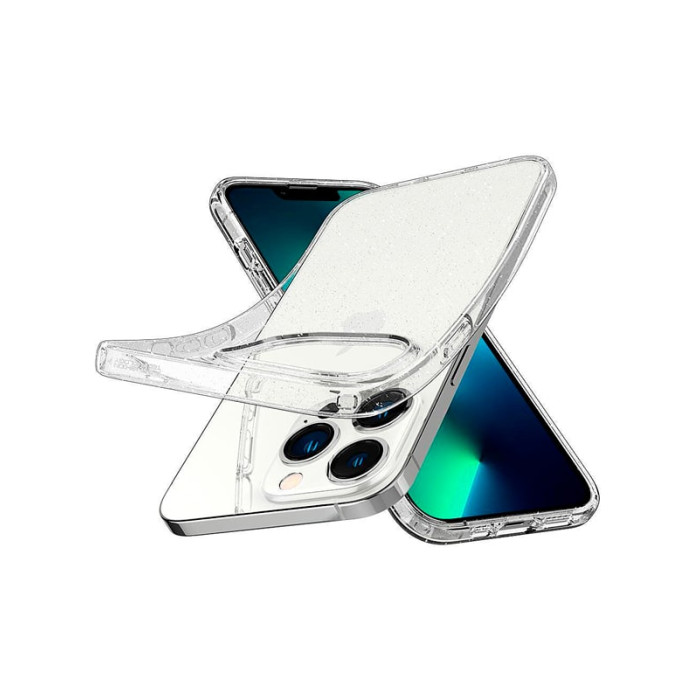 Чохол для iPhone 13 Pro - Spigen Liquid Crystal Glitter, Crystal Quartz