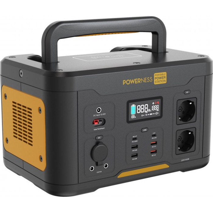 Зарядна станція Powerness Hiker U1000 (1166 Вт/г, 100 Вт)