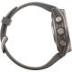 Смарт-годинник Garmin Fenix 9 43mm AMOLED Titanium with Pebble Gray Silicone Band