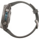 Смарт-годинник Garmin Fenix 9 43mm AMOLED Titanium with Pebble Gray Silicone Band