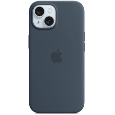 Чохол для iPhone 15 - Silicone MagSafe, Storm Blue (HC)