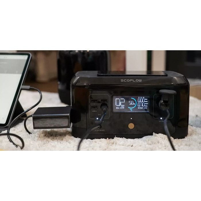 Зарядна станція EcoFlow RIVER mini (Wireless) (210 Вт/г, 300 Вт) (UA)