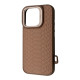 Чохол для iPhone 16 Pro Max - Kajsa Snake Pattern Ring MagSafe, Desert Titanium