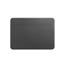 Чохол-конверт для Macbook 15 - WIWU Skin Pro PU Leather Sleeve, Grey