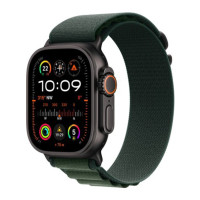 Apple Watch Ultra 2 2024 Black Titanium, Green Trail Loop (S/M), LTE