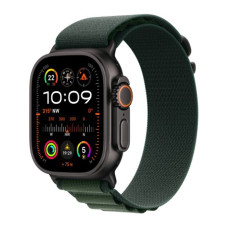 Apple Watch Ultra 2 2024 Black Titanium, Green Trail Loop (S/M), LTE