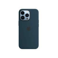 Чохол для iPhone 13 Pro Max - Silicone Case MagSafe, Abys Blue (HC)