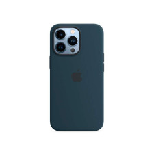 Чохол для iPhone 13 Pro Max - Silicone Case MagSafe, Abys Blue (HC)
