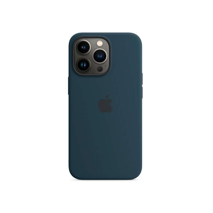 Чохол для iPhone 13 Pro Max - Silicone Case MagSafe, Abys Blue (HC)