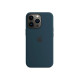 Чохол для iPhone 13 Pro Max - Silicone Case MagSafe, Abys Blue (HC)