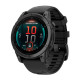 Смарт-годинник Garmin Fenix E 47mm AMOLED Slate Gray Steel with Black Silicone Band