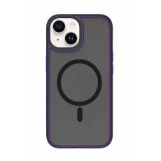 Чохол для iPhone 15 Plus - WIWU Stand Series MagSafe, Purple